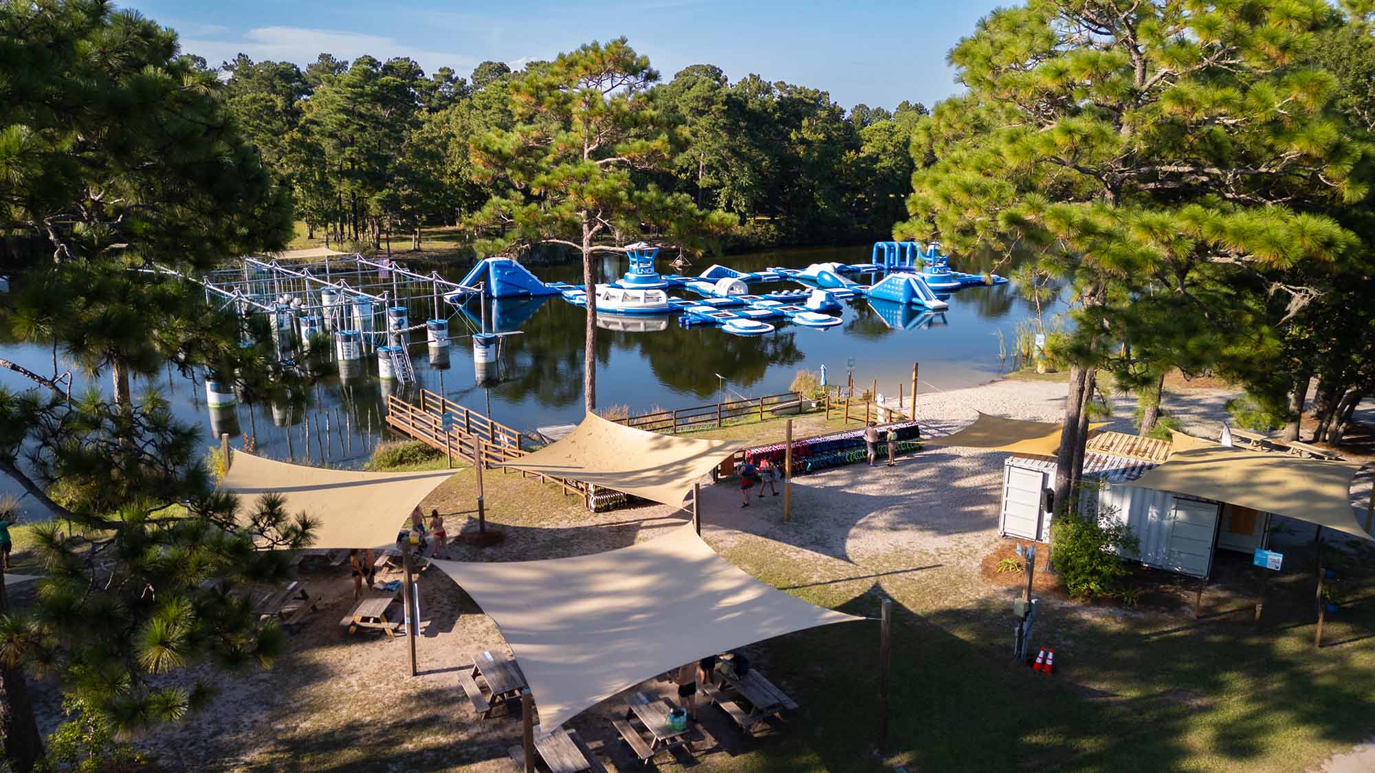 Charleston's premier water park and aqua obstacle course